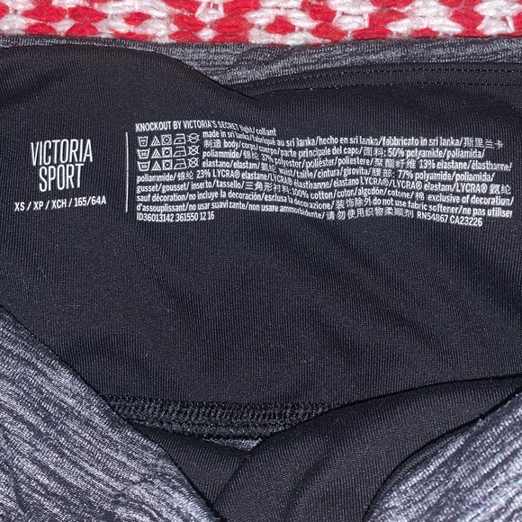 Victoria Sport tight grey High-waisted leggings - Picture 2 of 3